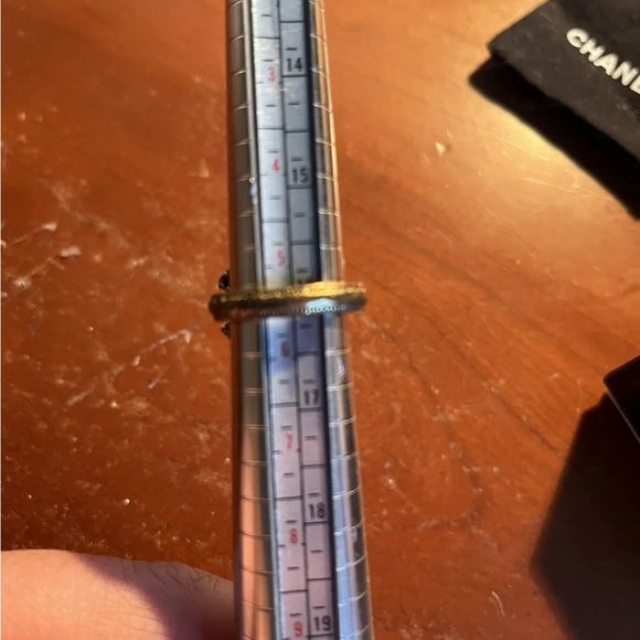 Authentic Chanel ring  size 5.5 - Picture 6 of 7